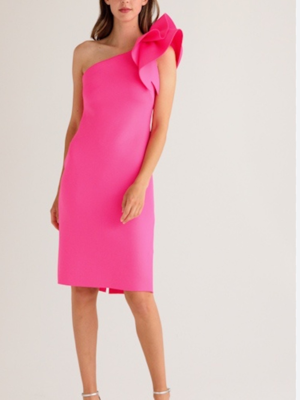 Eliza Jone shoulder scuba freak cocktail
Dress NWT